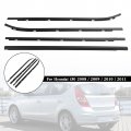 Topteng 4pcs Outside Door Weatherstrip Belt 822102l000 For Hyundai I30 2008 2009 2010 2011
