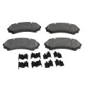 Surestop Ceramic Front Brake Pad Set For Mitsubishi Montero 2000 To 2006 And Endeavor 2004 2011 2 Wheel 
