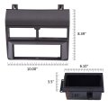 Dash Cover Panel Install Kit Without Wire Harness For 1988 To 1994 Chevy Gmc Trucks Mount Dashboard Grey Abs Plastic