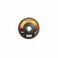 3m Flap Disc 967a 40 Grit Ceramic Precision Shaped Grain Type 27 Angle Grinder Giant Metal Grinding 4 5 X 7 8 Arbor Hole