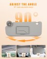Ocpty Sun Visor Fit For 2012 2013 2014 2015 2016 Chevrolet Sonic Without Sunroof Left Right Sides Gray