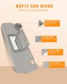 Ocpty Sun Visor Fit For 2012 2013 2014 2015 2016 Chevrolet Sonic Without Sunroof Left Right Sides Gray