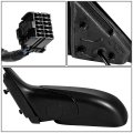 Ch1320224 Factory Style Driver Left Side Mirror Manual Folding Power Adjust Heated Glass Compatible With Chrysler Pacifica