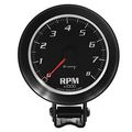 Equus 6068 Black Tachometer Measures 3 8-inches 