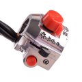 Cicitree Pair 7 8 Handlebar Switch Gear Clutch Lever Compatible For Honda Cb125s 1973-1976 Ct90 1966-1979 Xl350 1974-1978