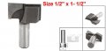 Uxcell Straight Shank Cleaning Bottom Router Bit Tool 1 2 X