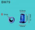 Autobahn88 Metal Blind Rivet Nut Flat Headed Compatible With Bmw Oem 61136954561 Pack Of 10