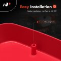 A-premium Battery Box Frame Cover Compatible With Honda Ca105t 1963-1965 Ct110 1980-1986 Ct90 1969-1979 Red Right Passenger
