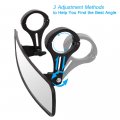 Betooll 16 5 Wide Rear View Race Mirror Convex With 1 75 -2a Clamp For Utv Compatible Yamaha Polaris Kawasaki Mule