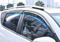 Kaitian 4pcs Car Window Deflector Rain Guards Chrome Trim For Hyundai Elantra 2021 2022 2023 2024 Wind Deflectors