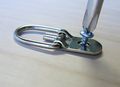 100 Heavy Duty D-ring Picture Hangers 1 Screw 