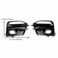Bumper Fog Light Cover For 2014 2017 Infiniti Q50 Sport Black Plastic Replacement In1038106 In1039106 622574ga1a 622564ga1a
