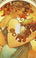Fine Art Mucha Fruit Decorative Switchplate Cover 