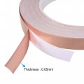 Uxcell Single-sided Conductive Tape Copper Foil Adhesive 4mm X 30m 98 4ft For Guitar Emi Shielding Crafts Electrical Repairs