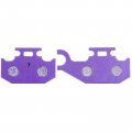 Ocpty Carbon Fiber Brake Pads Fit For 2000 01 02 03 04 2005 Bombardier Ds650 2 2004 Baja 01 2003 Racer 06 X