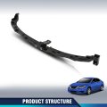 Front Upper Bumper Retainer For Nissan Altima 2016-2018 622409hs0a Ni1035112 Black