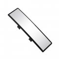 Uxcell 9 4 X 2 6 Black Rectangle Curve Rear View Mirror For Car Truck