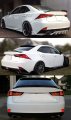 Ar Style High Kick Duckbill Gloss Black Trunk Lid Spoiler Wing Compatible With 2014-2020 Lexus Is200 Is300 Is350