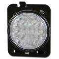 Anzousa 861116 Clear Amber Led Fender Light Lens For Jeep Wrangler Jk Pair 