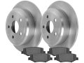 Rear Ceramic Brake Pad And Rotor Kit For 2007-2017 Jeep Wrangler