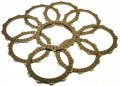 Heavy Duty Clutch Kit Fits Gl 1200 Goldwing Gl1200 Interstate Aspencade 1984-1985 Repair Rebuild 9x Ultra-durable Friction 