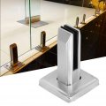 Glass Spigots Stainless Steel Floor Standing Stairs Balcony Pool Balustrade Railing Clamp Swimming Accessories