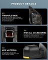 Ocpty Towing Mirrors Compatible For Ford F150 2015-2020 With Power Adujusted And Heated Function Right Side Mirror