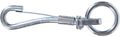 Hillman Zinc Plated Rope Snap Round Swivel Eye 3-pack 