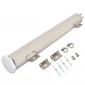 2 X 15 24 Oz Silver Polished Stainless Steel Radiator Overflow Tank Catch Can Fit For Universal 