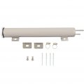 2 X 15 24 Oz Silver Polished Stainless Steel Radiator Overflow Tank Catch Can Fit For Universal