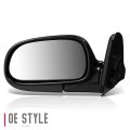 Auto Dynasty To1320102 Factory Style Driver Left Side Mirror Manual Folding Adjust Compatible With Toyota Corolla 93-97 Paint