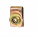 Uxcell 20pcs Spring Steel Speed Fastener U Nut Clip Brass Tone For M4 Screw Bolt Fit 3mm Thickness Panel