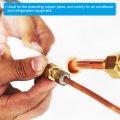 Patikil 3 8 Male X 5 Male Brass Flare Union Connector 2 Pcs Gas Adapter Tube Coupler Pipe Fitting For Hose