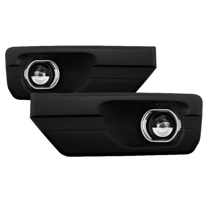 Chrome Housing Oe-style Front Fog Light Driving Lamp Assembly W Bezel For 2013-2016 Gmc Acadia Power Switch Universal Wiring