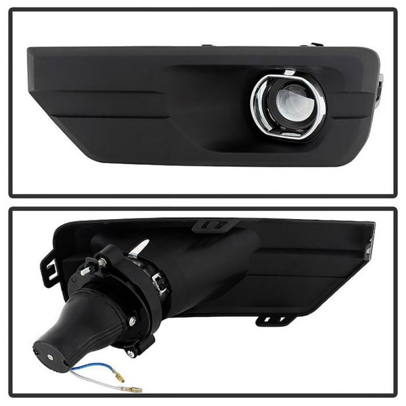 Chrome Housing Oe-style Front Fog Light Driving Lamp Assembly W Bezel For 2013-2016 Gmc Acadia Power Switch Universal Wiring