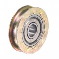 Uxcell Sliding Door Roller U Groove 8mm Shaft Hole 32mm Diameter Bearing Steel