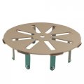 Heavy Duty Snap In Grates Strainer 3 Pipe Stainless Steel 