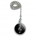 Graphics More Sheet Music Treble Clef Ceiling Fan And Light Pull Chain 