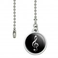 Graphics More Sheet Music Treble Clef Ceiling Fan And Light Pull Chain