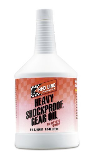 Heavy Shockproof Gear Oil 58204 Fully Synthetic 75w90 Lubricant For Racing Differentials And Transmissions 1 Quart 2 Pack