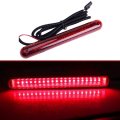 Beler Universal Red 24 Led Chmsl Car High Mount Third 3rd Brake Stop Tail Light Lamp Windshield