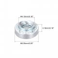 Uxcell Self -clinching Nuts 4-40 X 0 12-inch Carbon Steel With Zinc Plating Rivet Nut Round Head Metal Sheet Mounting Hardware