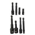 Usonline9 Socket Adapter Impact Hex Shank Drill Bit Power Extension Bar 1 4 3 8 1 2