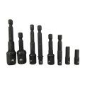 Usonline9 Socket Adapter Impact Hex Shank Drill Bit Power Extension Bar 1 4 3 8 1 2