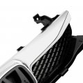Front Bumper Upper Grille Chrome Trim For Honda Civic Sedan 4 Door 2009-2011 Insert Grill Replace Ho1200198 71121snaa50