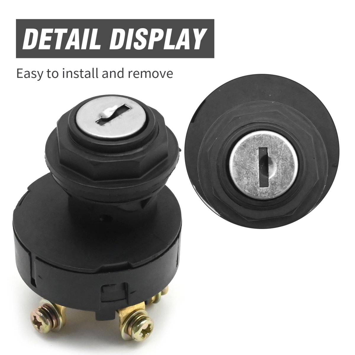 4360469 Ignition Switch With Key For Jlg 400s 460sj 600a 600aj 600s 600sj 601s 660sj 450a 450aj T350 1532e2 1932e2 2032e2