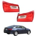 Tail Lamp Light Replacement For Chevy Malibu 2016-2018 Red Lens Driver And Passenger Side Brake Outer 84516374 84516375 