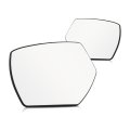 Mirror Glass Driver And Passenger Side Pair For Gmc Sierra 1500 2014 2018 Non Heated Towing Flat With Backing Plate 22919744