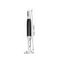 Homsfou 1 Set Hole Saw Hinged Drill Window Core Puncher Bits For Door Woodworking Guide Tool Hinge Punch Locator High Speed