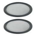 2 Pcs 3 In Fkm Sanitary Gasket With 150 Mesh Stainless Steel Screen High Temp Resistant Filter For Tri Clover Clamp Ferrule 